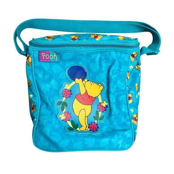 Vintage Winnie the Pooh Bottle/Diaper Bag "P Is For Pooh" - Picture 1 of 9